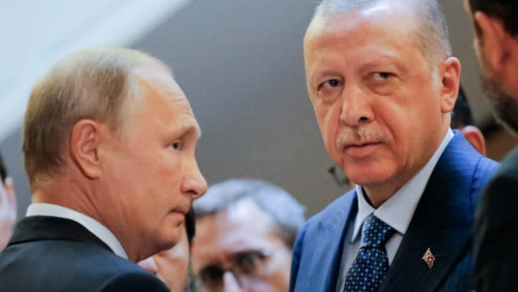 Recep Tayyip Erdogan și Vladimir Putin
